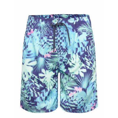 Lindex Swimshorts Tropical Blå