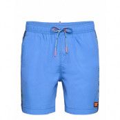 Swimsport Shorts Badshorts Blå Superdry