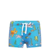 Swimtrunk Sb Aop Bamse Underwa Badshorts Multi/mönstrad Lindex