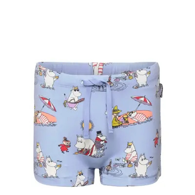 Swimtrunk Sb Moomin Badshorts Blå Lindex