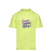 Color Kids T-Shirt W. Print Gul