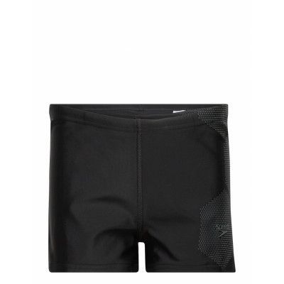 Tech Placement Aquashort Badshorts Svart Speedo