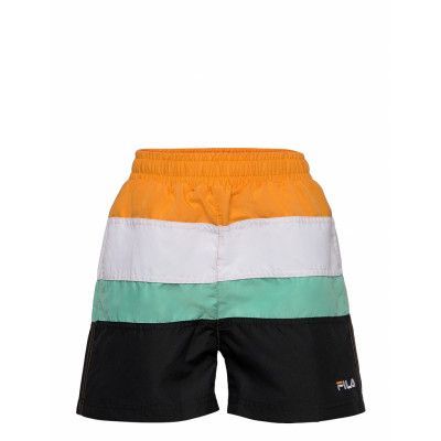 Teens Boys Bela Blocked Swim Shorts Badshorts Multi/mönstrad FILA