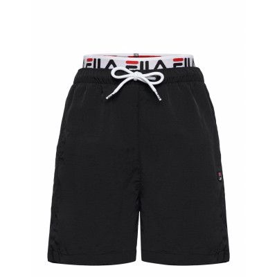 Teens Boys Rene Swim Shorts Badshorts Svart FILA