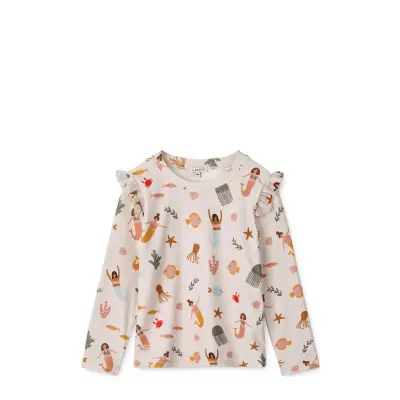 Liewood Tenley Printed Swim Tee Kräm