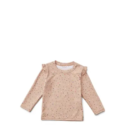 Tenley Swim Tee *Villkorat Erbjudande Swimwear UV Clothing UV Tops Rosa Liewood