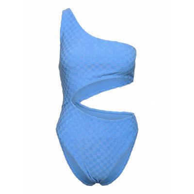 Speedo Terry Asym Cut Out 1 Pc Blå