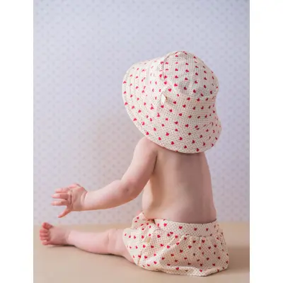 That's Mine Sol Swim Hat - Cream - 4-6Y