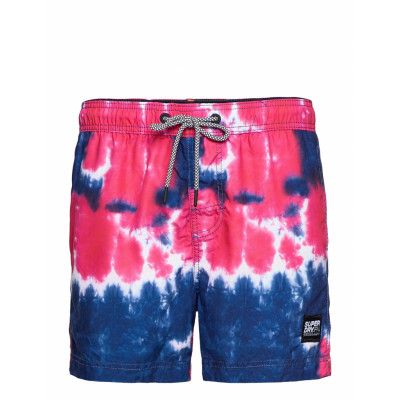Tie-Dye Volley Swim Short Badshorts Rosa Superdry