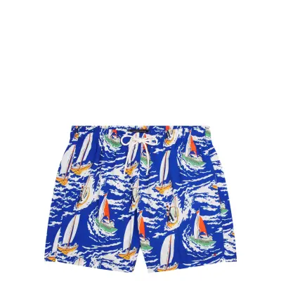 Tommy Hilfiger Medium Drawstring Print Blå