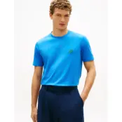 Tommy Hilfiger Script Monogram Swimshop Tee - Blue - XXL