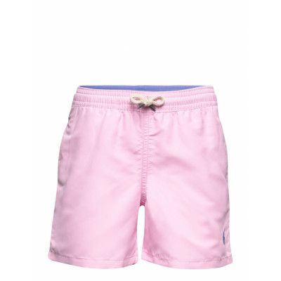 Traveler Swim Trunk Badshorts Pink Ralph Lauren Kids