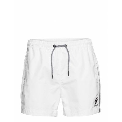 Tri Series Swim Short Badshorts Vit Superdry