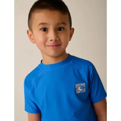 TUMBLE 'N DRY Tnd Piaui Swim Ss - Blue - 110/1