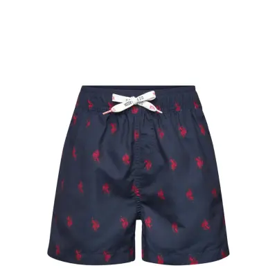 U.S. Polo Assn. Dhm Repeat Swim Short - Blue - 140