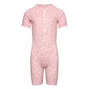 Geggamoja Uv-Suit Pink Leo 01 86/92 Rosa