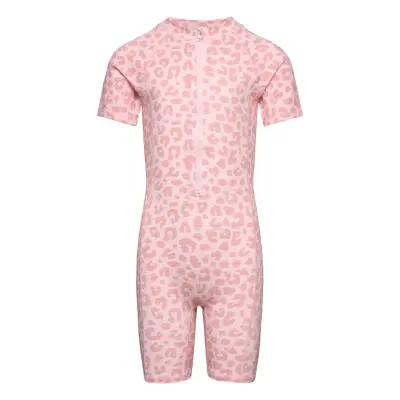 Geggamoja Uv-Suit Pink Leo 01 86/92 Rosa