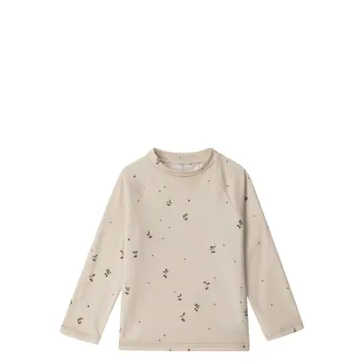 Uv Top *Villkorat Erbjudande Swimwear UV Clothing UV Tops Beige Garbo&Friends