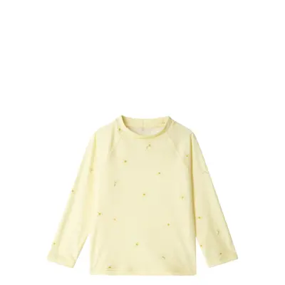 Uv Top *Villkorat Erbjudande Swimwear UV Clothing UV Tops Gul Garbo&Friends