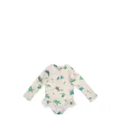 Filibabba Vilje – Uv Suit Ls 1-2 Years – First Swim Multi/patterned