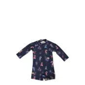 Filibabba Villads – Uv Suit Ls 1-2 Years – Rainbow Reef Blå