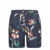 Vintage Hawaiian Swimshort Badshorts Marinblå *Villkorat Erbjudande Superdry