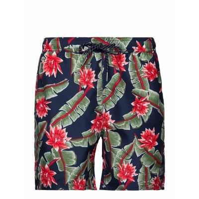 Vintage Hawaiian Swimshort Badshorts Marinblå *Villkorat Erbjudande Superdry