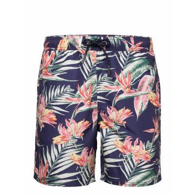 Vintage Hawaiian Swimshort Badshorts Multi/mönstrad Superdry