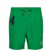 Superdry Vintage Polo 17Inch Swim Short Grön