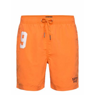 Superdry Vintage Polo 17Inch Swim Short Orange