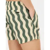 Virtus Tana M Graphic Swim Shorts - Green - L