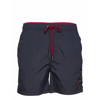 Sebago Waldo Packable Swim Shorts Marinblå