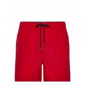 Sebago Waldo Packable Swim Shorts Röd