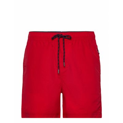 Sebago Waldo Packable Swim Shorts Röd
