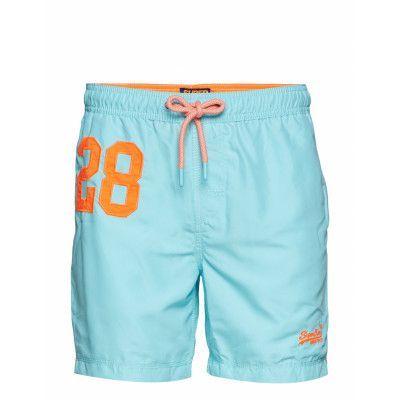 Water Polo Swim Short Badshorts Blå Superdry
