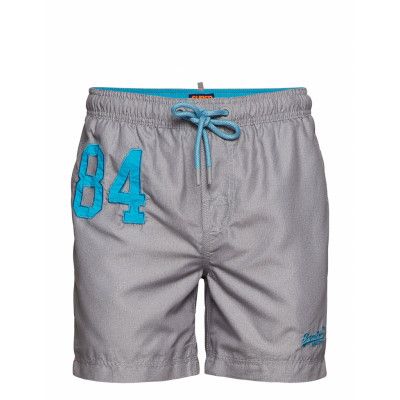 Water Polo Swim Short Badshorts Grå Superdry