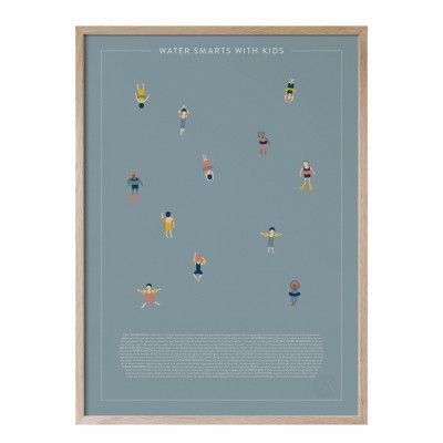 Water Smarts With Kids - På Engelska Home Kids Decor Posters & Frames Posters Multi/patterned Kunskapstavlan®