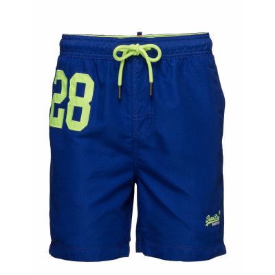 Waterpolo Swim Short Surfshorts Blå Superdry