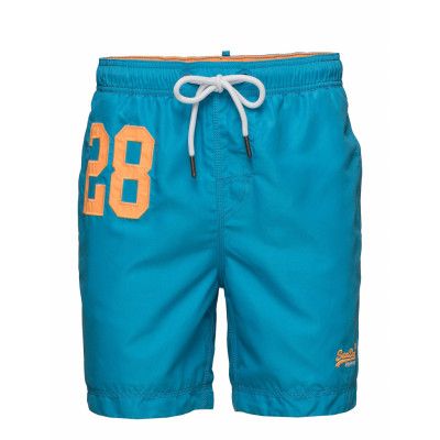 Waterpolo Swim Short Surfshorts Blå Superdry