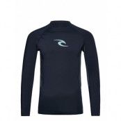 Rip Curl Waves Upf Perf L/S Marinblå