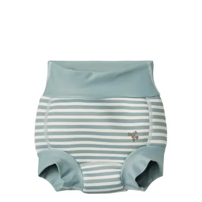 Wheat Neoprene Swim Pants Anker Grön