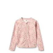 Wheat Swim T-Shirt L/S Zip Ada - Pink - 110