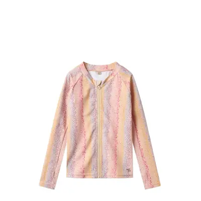 Wheat Swim T-Shirt L/S Zip Ada Rosa