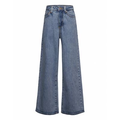 Tom Tailor Wide Leg Denim Pants Blå