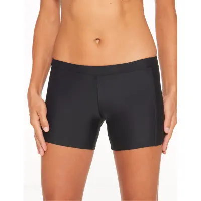 Wiki Swim Panty With Leg - Black - 36