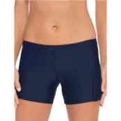 Wiki Swim Panty With Leg - Navy - 40