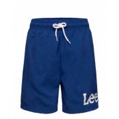 Lee Jeans Wobbly Graphic Swimshort Blå