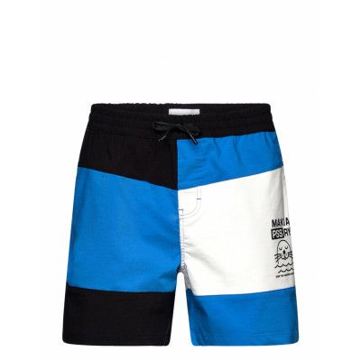 Wolax Hybrid Shorts Badshorts Multi/mönstrad *Villkorat Erbjudande Makia