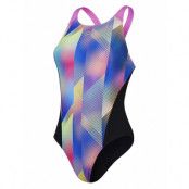 Speedo Womens Allover Digital Recordbreaker Multi/patterned