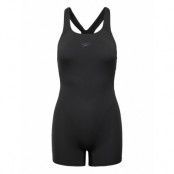 Womens Endurance+ Legsuit Sport Swimsuits Black Speedo
